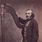 Charles Oberthür and his harp